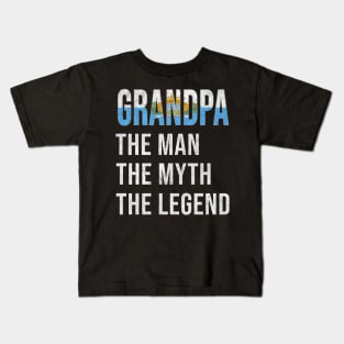 Grand Father Sammarinese Grandpa The Man The Myth The Legend - Gift for Sammarinese Dad With Roots From  San Marino Kids T-Shirt